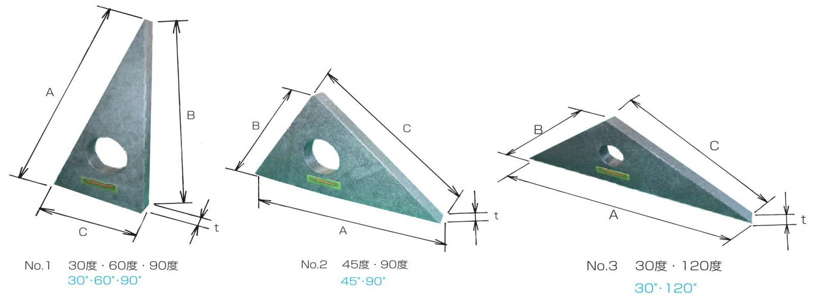 スコヤー 石製三角定規 | 製品詳細 | 大西測定株式会社