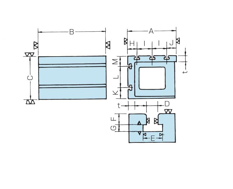 定盤 ラジアルボール盤補助テーブル OS-117 | 製品詳細 | 大西測定株式会社