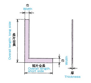 ステンレス製スコヤー 平形の画像