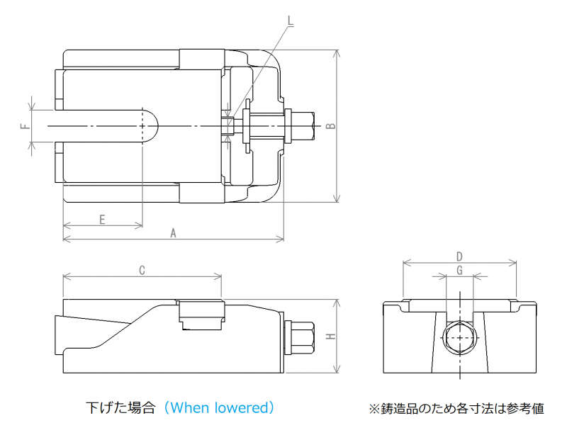 レベリングブロックOSA型 OSAの画像